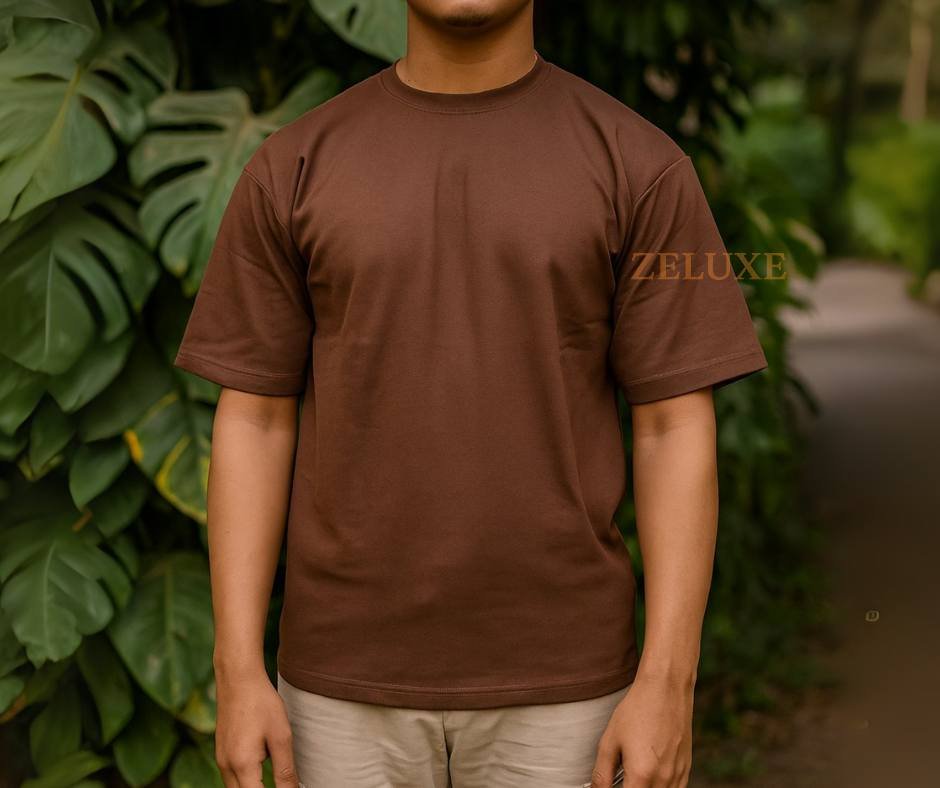 Solid Dropshoulder (Chocolate)